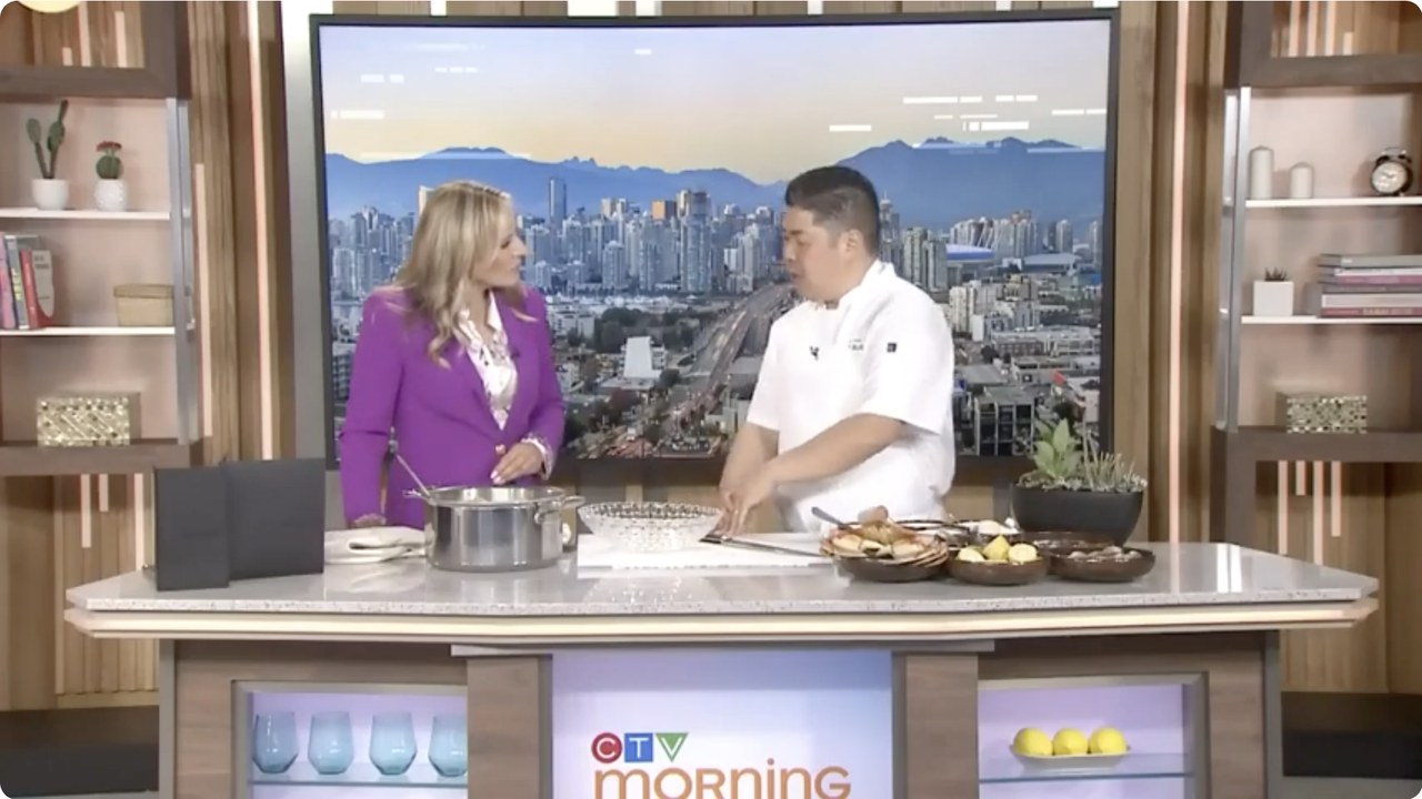 Savory Seafood for Oceans Day, CTV Morning Live Vancouver